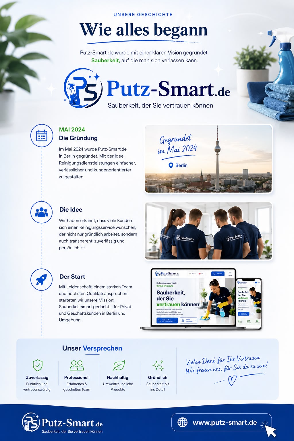 Reinigungsmittel von Putz-Smart.de